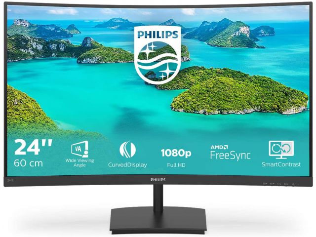Monitor PHILIPS 241E1SC/00, 24