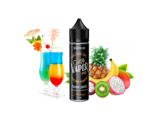Shake&Vape VAPER PUB Tropic Shots 6/60 ml