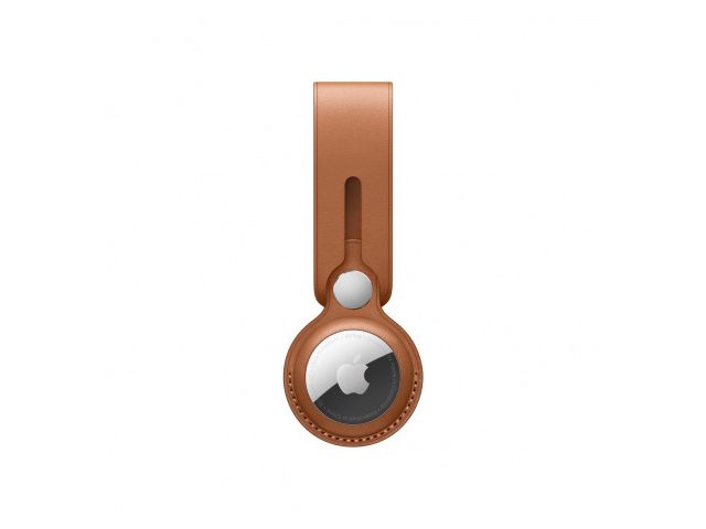 APPLE AirTag Leather Loop, Saddle Brown (mx4a2zm/a)