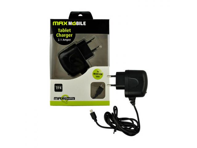 Kućni punjač MAXMOBILE , microUSB, 2.1A
