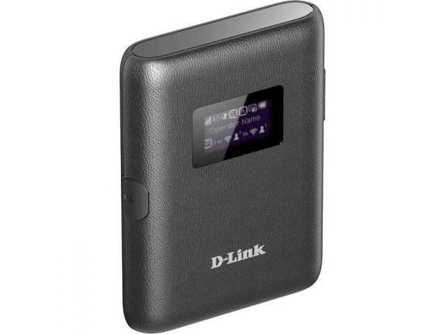 Router D-LINK DWR-933, 4G LTE mobile Wi-Fi hotspot, SIM card slot, microSD, do 14h trajanje baterije, Wireless AC1200 do 300 Mbps download (Cat 6 LTE-A)