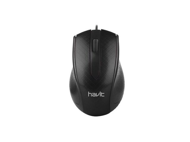 Miš HAVIT HV-MS80, optički, USB, žični, crni