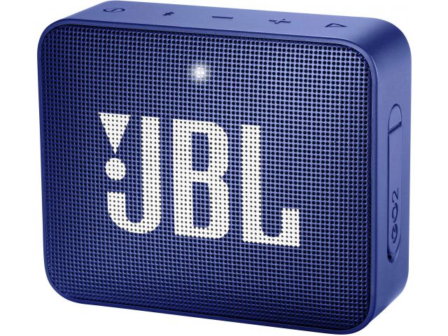Bluetooth zvučnik JBL Go 2, prijenosni, vodootporan IPX7, plavi