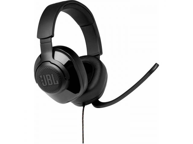 Gaming slušalice JBL Quantum 200, naglavne, mikrofon, 3.5mm, PC/Mac/PS4/XBOX/smartphone, crne