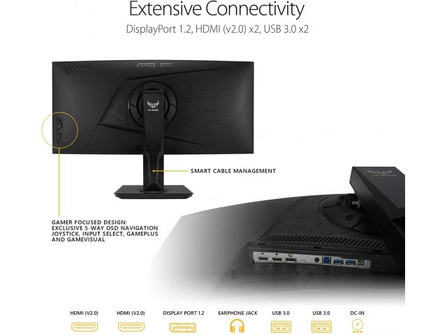Monitor ASUS VG35VQ, 35