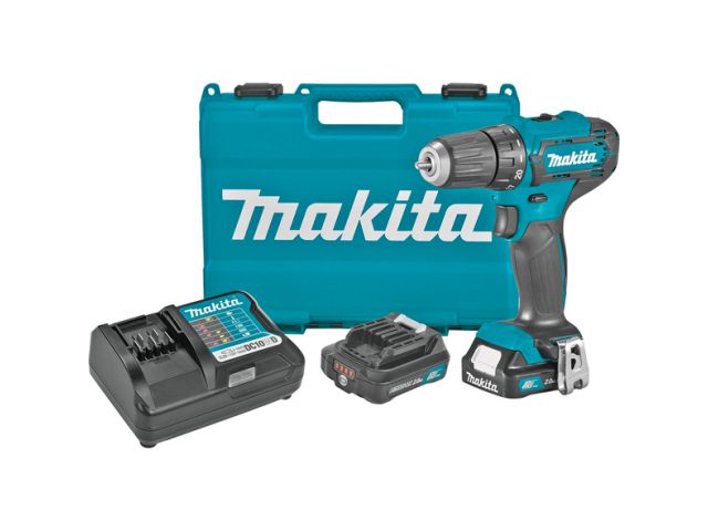 Bušilica-izvijač MAKITA DF333DWAE, 12Vmax, Li-ion, 2x2,0Ah, aku
