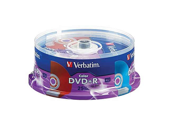 DVD+R medij VERBATIM, 4.7 GB, 16 x, 25 kom, spindle