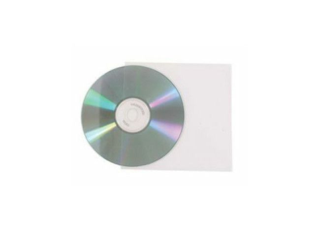 Omotnica za CD medij VERBATIM, prozirna plasticna folija, 100 kom