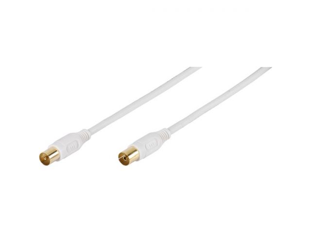 Antenski kabel VIVANCO 48127, antenski coax na coax, 1.5m, bijeli