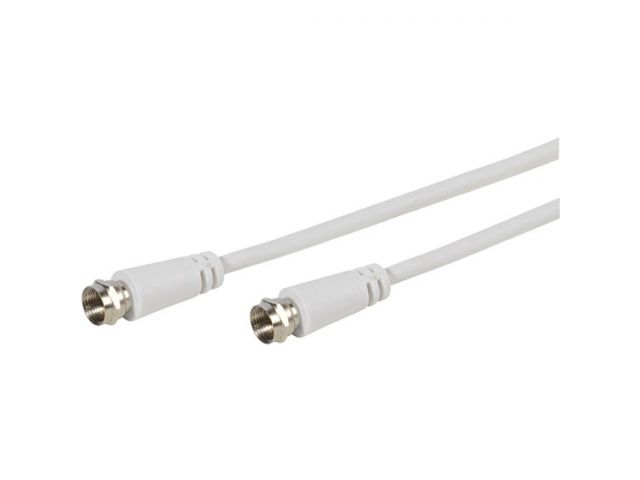 Antenski kabel VIVANCO 48110, antenski coax na coax, 1.5m, bijeli
