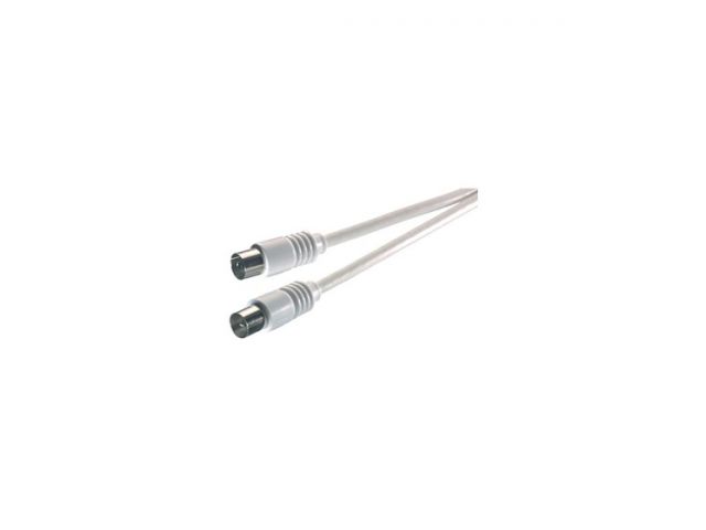 Antenski kabel VIVANCO 19317, antenski coax na coax, 1.5m, bijeli