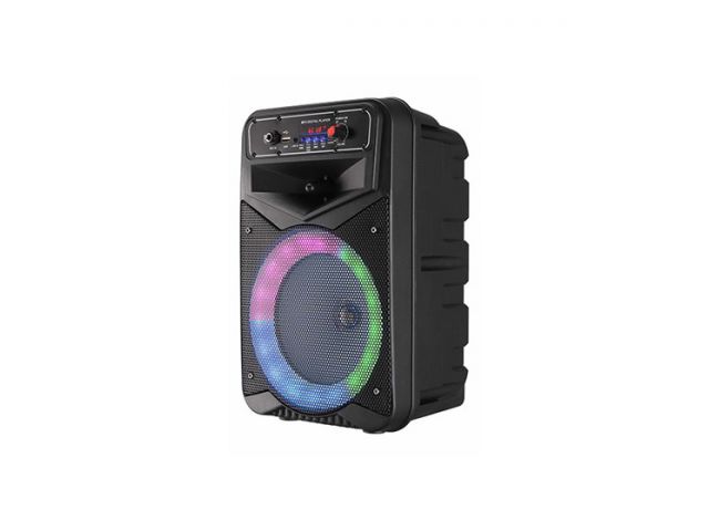 Karaoke set MIKADO MD-802KP, mikrofon, crni