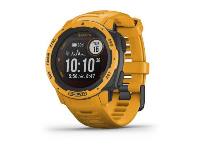 Pametni sat GARMIN Instinct Solar, 45mm, GPS, Sunburst (010-02293-09)