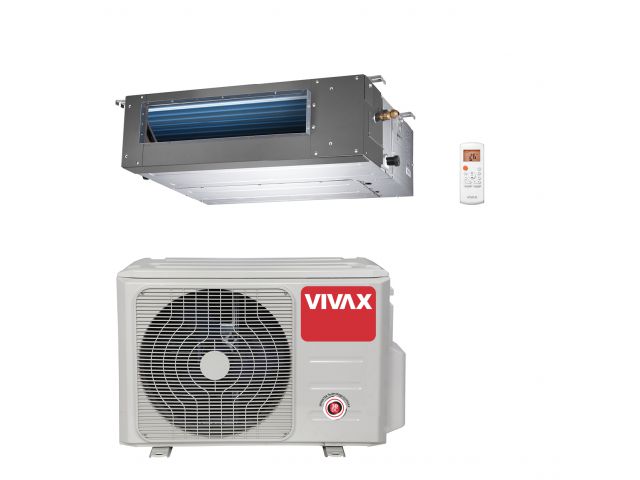 Klima uređaj VIVAX COOL ACP-12DT35AERI R32, kanalni mono split sustav, inverter, 3.52kW, A++