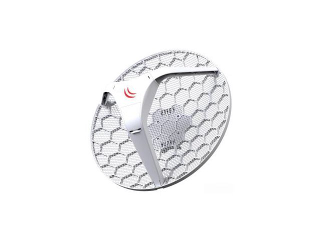 Antena MIKROTIK RBLHG-5ND, 5Ghz 802.11a/n, Point to Point, 24.5dBi, PoE, 1x RJ-45