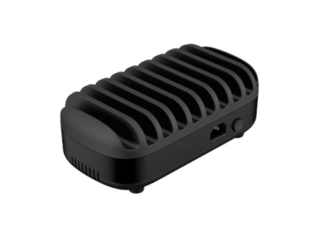 Punjač USB ORICO 10-portni, 120W Smart charging, stanica za mobitele i tablete(ORICO DUK-10P-BK)