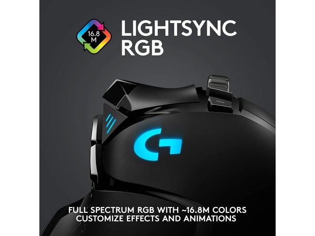 Miš LOGITECH G502 Lightspeed Hero, RGB, bežični (910-005567)