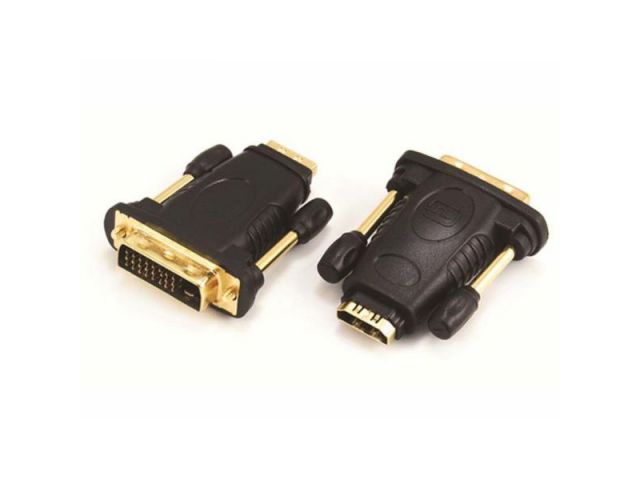 Video adapter NAVIATEC HDMI (F) to DVI (M), zlatni