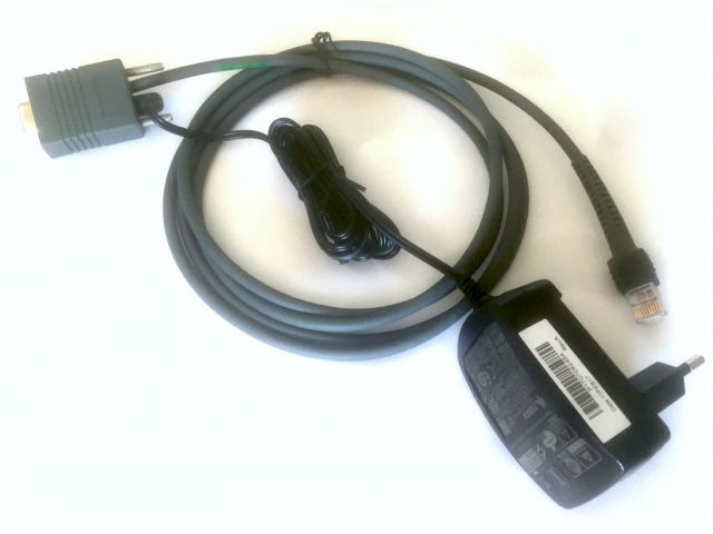 Serijski kabel i ispravljač za MOTOROLA bar kod čitače
