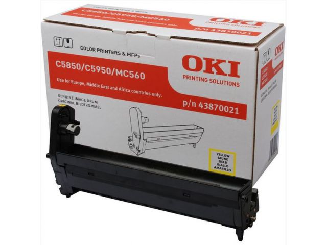 Bubanj OKI za C5850/C5950, MC560, žuti