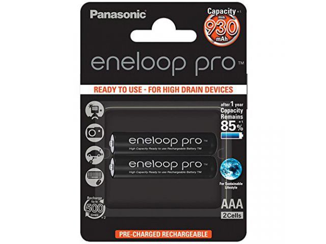 Punjiva baterija PANASONIC Eneloop pro AAA, ready to use B2, 930mAh