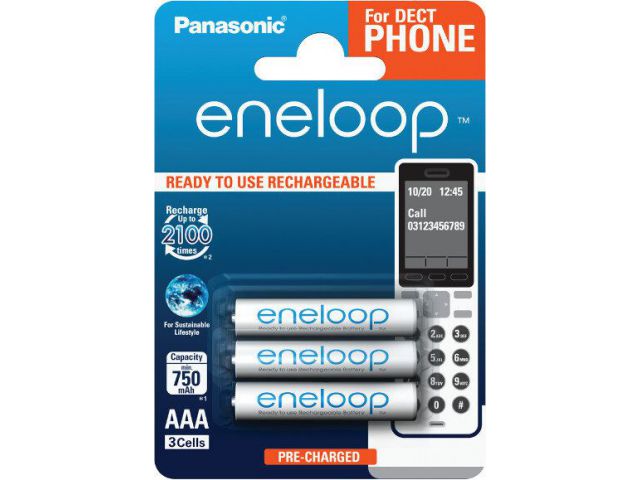 Punjiva baterija PANASONIC Eneloop AAA ready to use B3