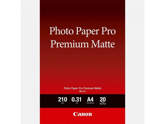 Foto papir CANON Premium Matte PM101, A4, 20 listova
