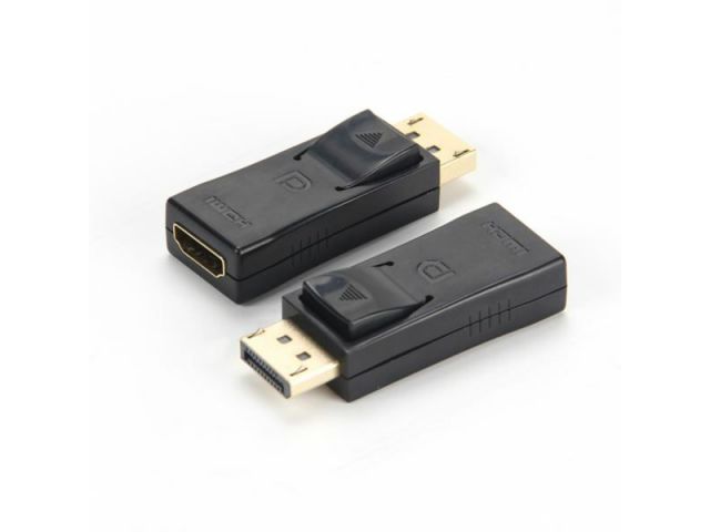 Video adapter NAVIATEC DP-361, DisplayPort HDMI(ž) na DP(m) v1.2, crni 