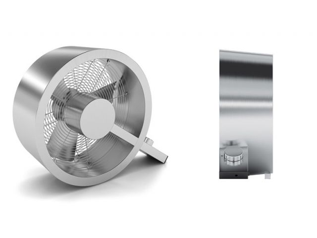 Ventilator STADLER FORM Q, jednistveni oblik, nehrđajući čelik i aluminij