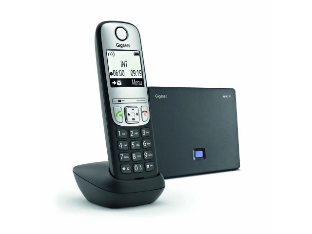 Telefon bežični GIGASET A690IP, crni