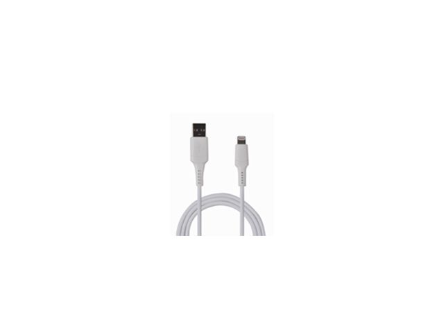 Kabel MAXMOBILE za iPhone Lightning-USB MFI Apple KEVLAR QC 3A 1,2m, bijeli