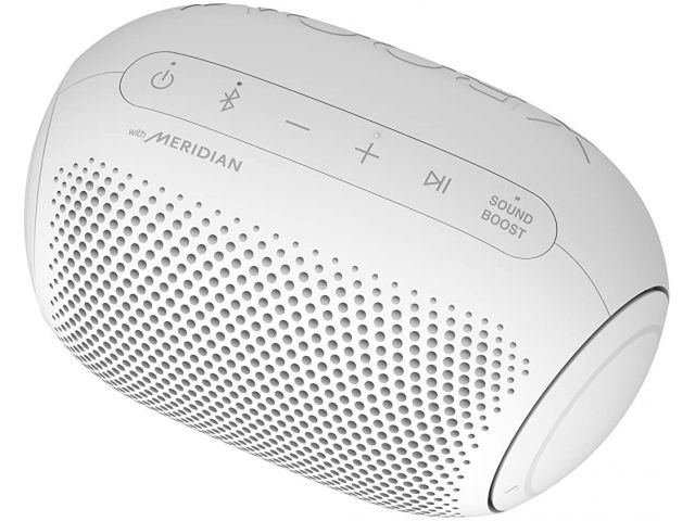 Bluetooth zvučnik LG XBOOM GO PL2W, Smart, Meridian, vodootporan IPX5, bijeli