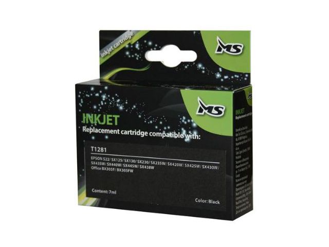 Tinta MS za EPSON T1281, crna