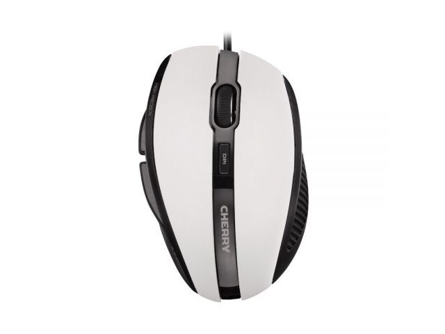 Miš CHERRY MC-3000, optički, žični, USB, bijelo/crni