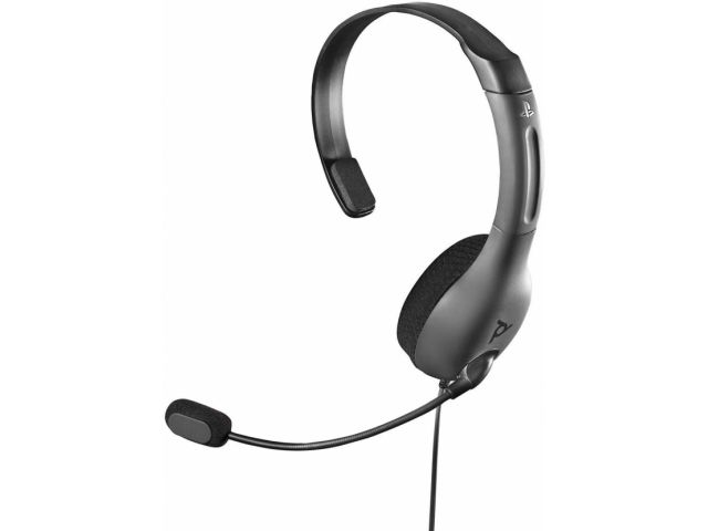 Slušalica + mikrofon PDP LVL30 Chat, PS4, mono, siva