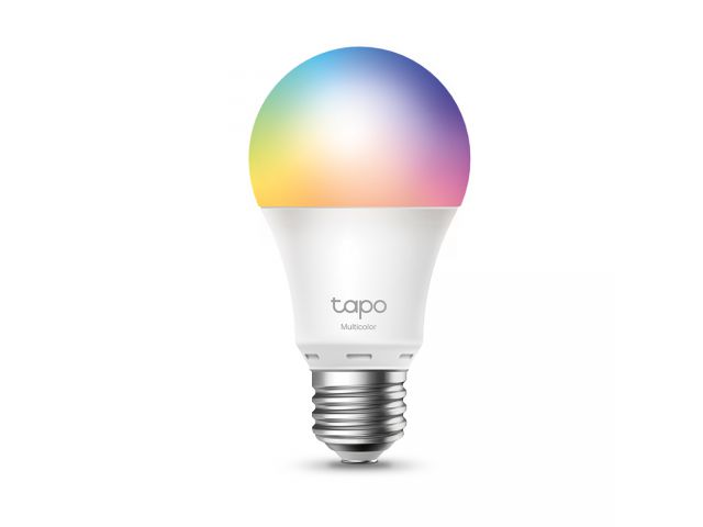 Pametna žarulja TP-LINK Tapo L530E, E27, LED, candle, 8.7W, 2500K-6500K, prigušivanje, bijelo svjetlo i boja, WiFi