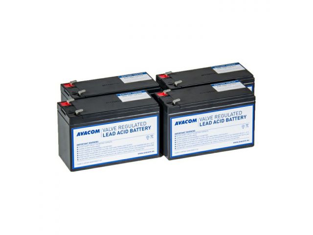 Baterija za UPS AVACOM, za APC RBC116, 4 kom.
