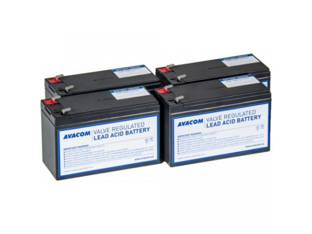 Baterija za UPS AVACOM, za APC RBC133, 4 kom.