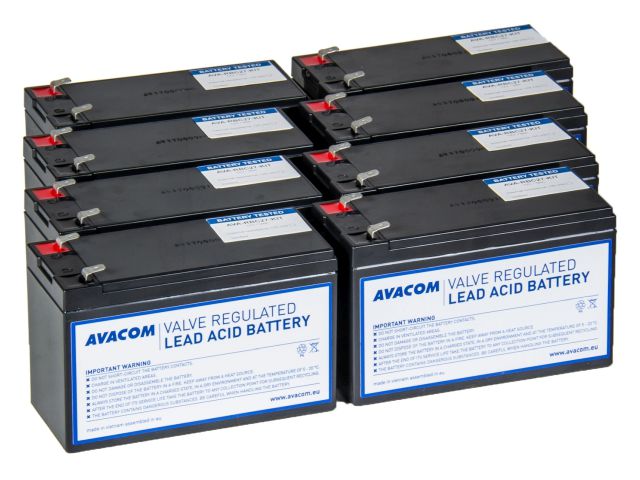 Baterija za UPS AVACOM, za APC RBC27, 8 kom.