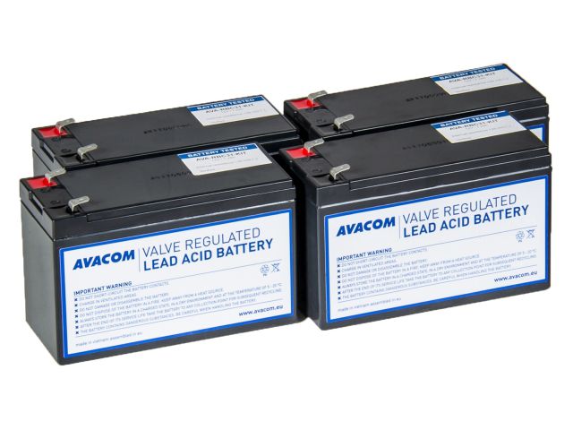 Baterija za UPS AVACOM, za APC RBC31, 4 kom.