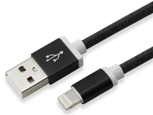 Kabel SBOX Lightning(m) na USB-A(m), 1.5m, crni