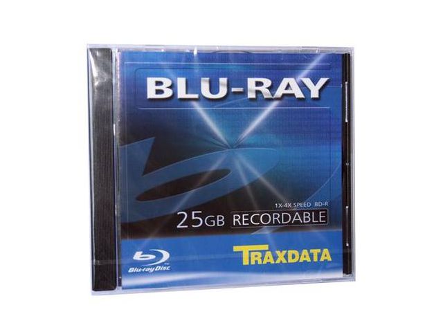 Blu ray medij TRAXDATA, 25GB, 4X, 1kom box
