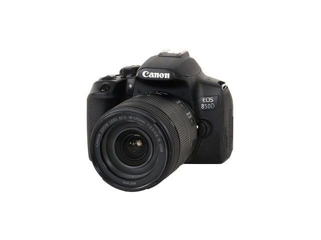 Fotoaparat CANON EOS 850d 18-135 IS STM, SLR, crni