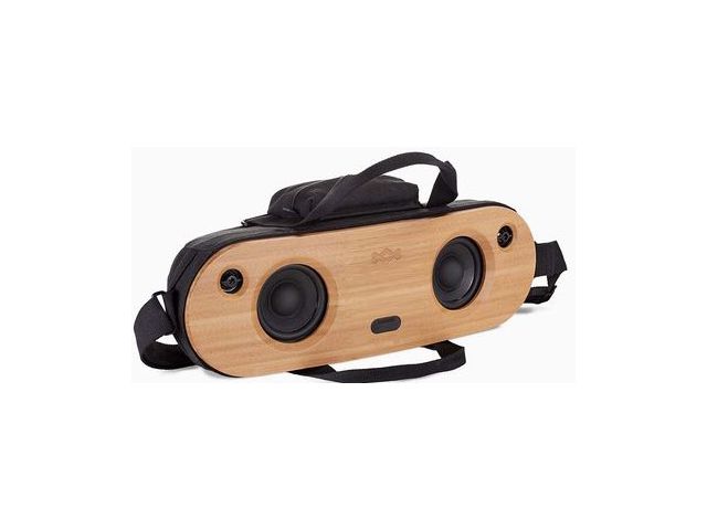 Bluetooth zvučnik HOUSE OF MARLEY Bag of Riddim 2, bambus, crni