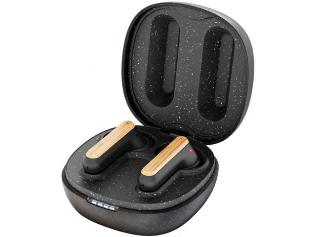 Bluetooth slušalice HOUSE OF MARLEY Redemption ANC, TWS, ANC, bambus, crne