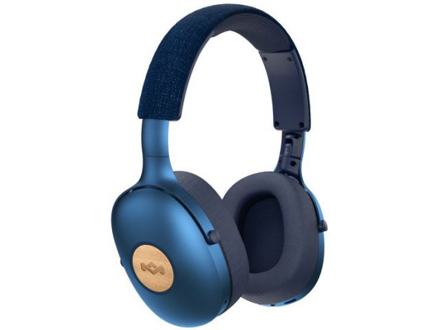 Bluetooth slušalice HOUSE OF MARLEY Positive Vibration XL, over-ear, drvo, plave