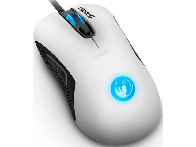 Miš NACON GM-110, gaming, žični, 2400 DPI, bijeli
