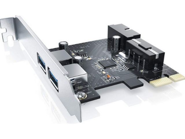 Kontroler ASONIC, PCI-e USB 3.0, 2 port + 1 interni USB 3.0