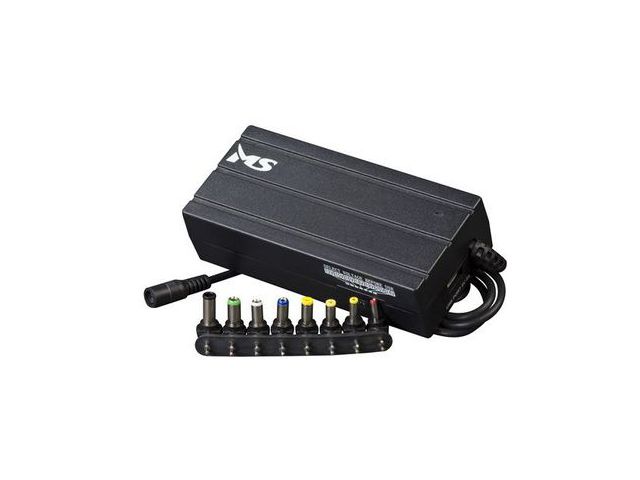 Punjač za laptop MS ARGER D300, 90W, univerzalni, crni