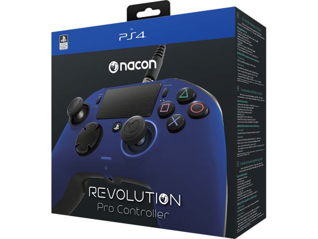 Kontroler NACON PS4 Revolution Pro, žični, plavi